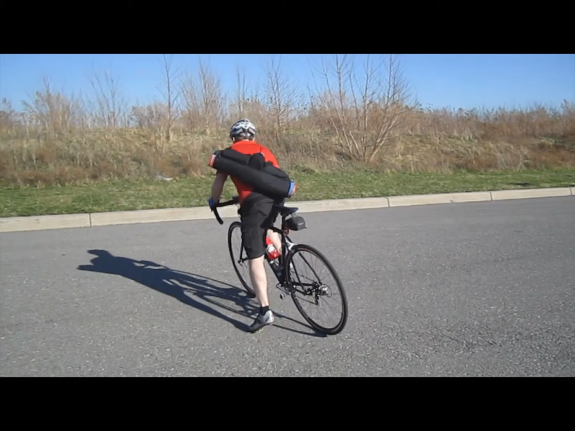 How To Carry Yoga Mat On Bike