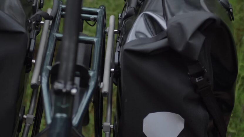 A Touring Bike and bag