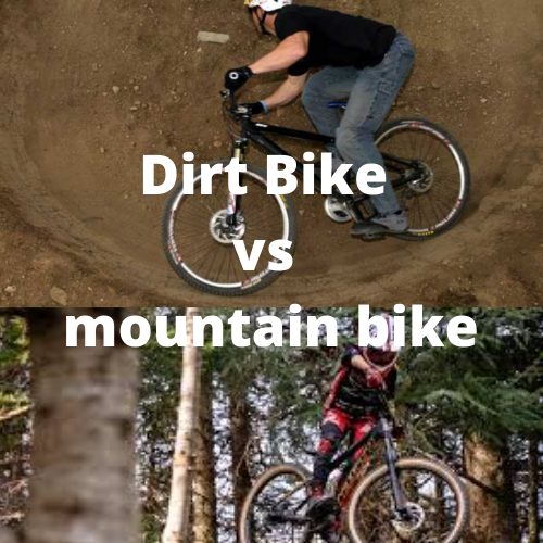 dirt bike vs mountain bike