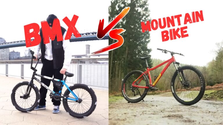 BMX vs Mountain bike