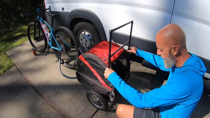 Where Can You Safely Ride With A Bike Trailer?