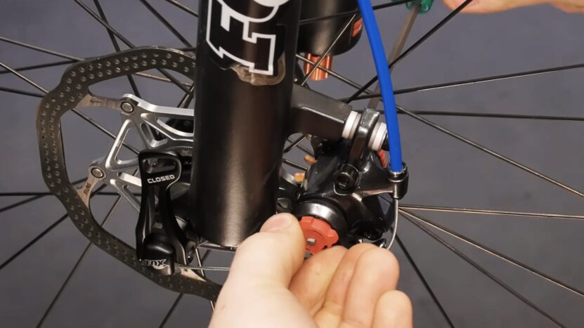 Disc Brake Overview on Santa Cruz Megatower Bicycle.