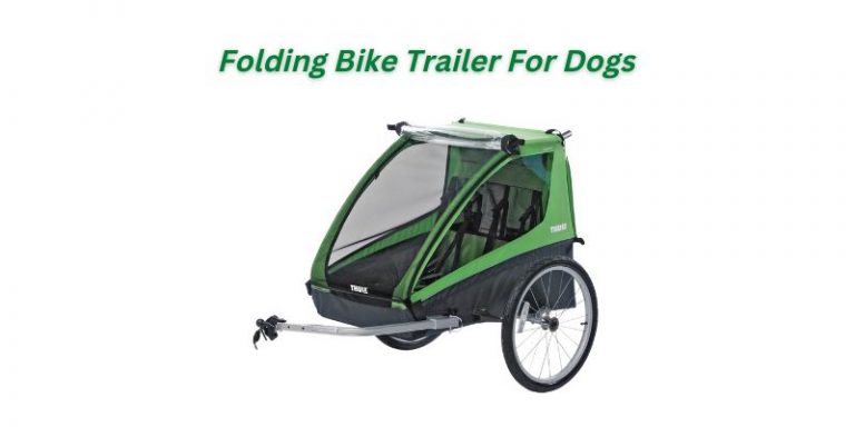 Folding Bike Trailer For Dogs