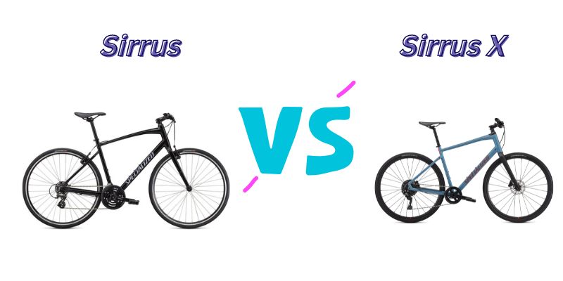 Sirrus vs Sirrus X Bike