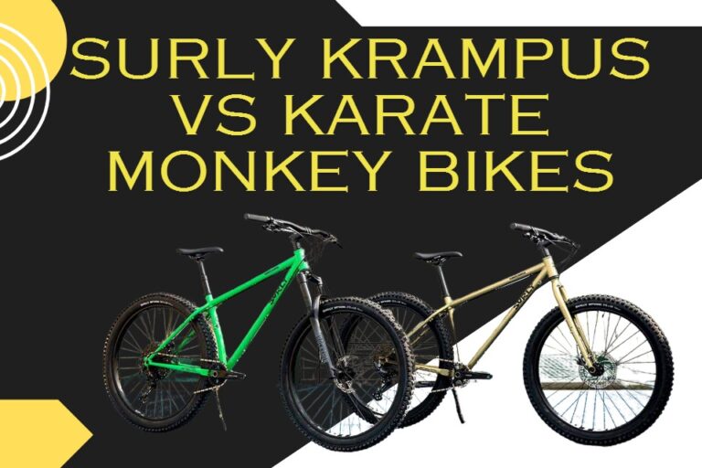 Surly Krampus vs Karate Monkey Bikes