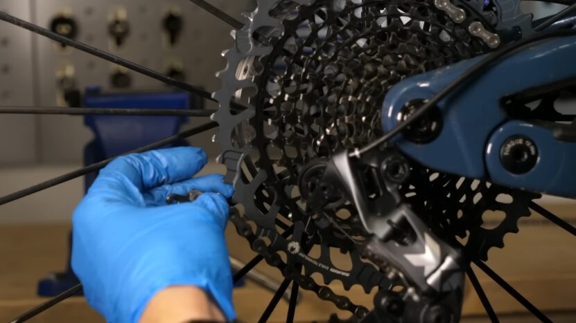 Putting a Bike Chain on a bike