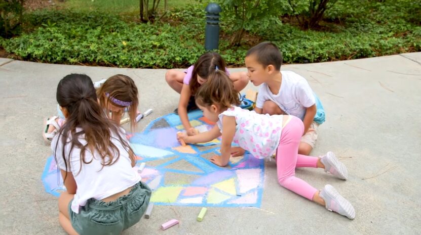 Sidewalk Chalk Activities