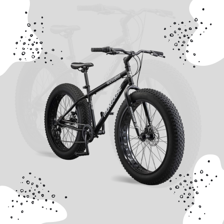 Mongoose Malus Adult Fat Tire Mountain Bike