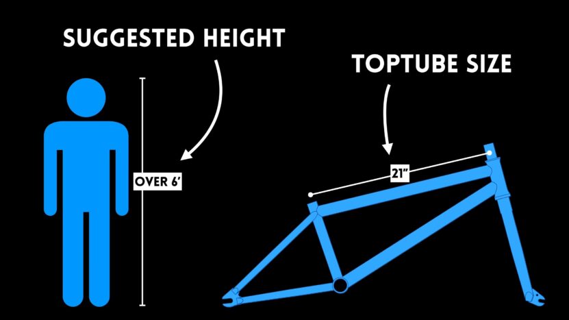 Toptube Size