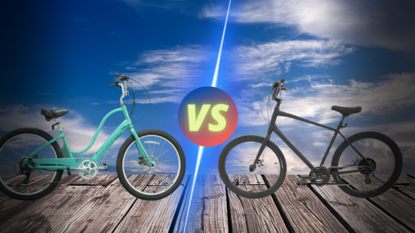 what is the difference between a cruiser bike and a comfort bike