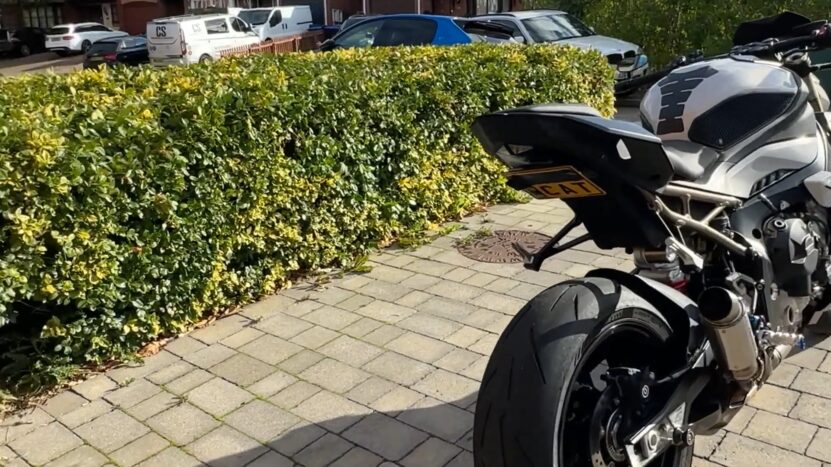 Make Your Motorbike Number Plate Visible