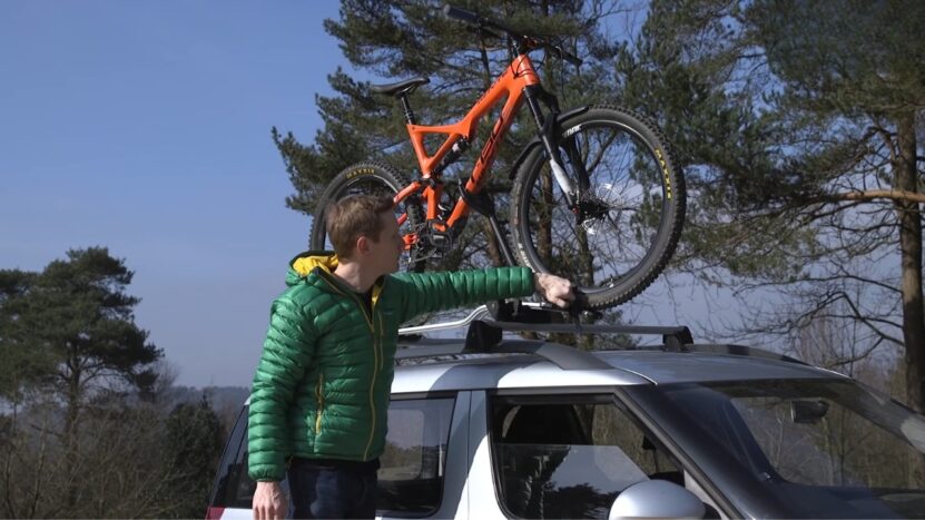 Trunk or Roof-Mounted Bike Rack