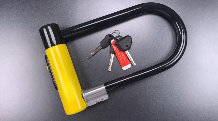 U-lock for electrical bikes